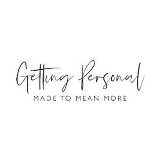 Getting Personal - personalised gifts company